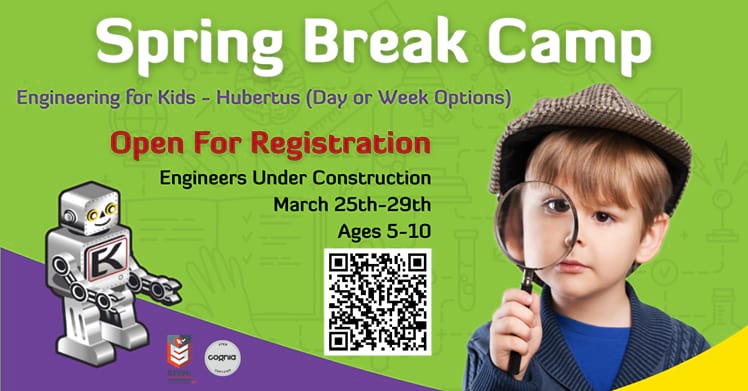 Engineering for Kids Spring Break Camp - March 25-29