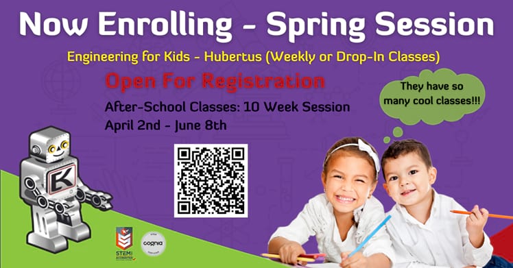 Engineering for Kids Spring 10 Week Session - April 2 June 8